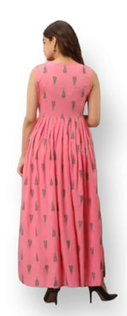 Stylish Womens Gown (Peach, S)