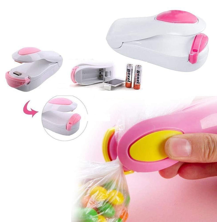 Portable mini sealing machine battery operated