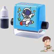 Birud Addition Stamps for Kids, Roller Design Teaching Stamp,Math Stamps Practice Tools