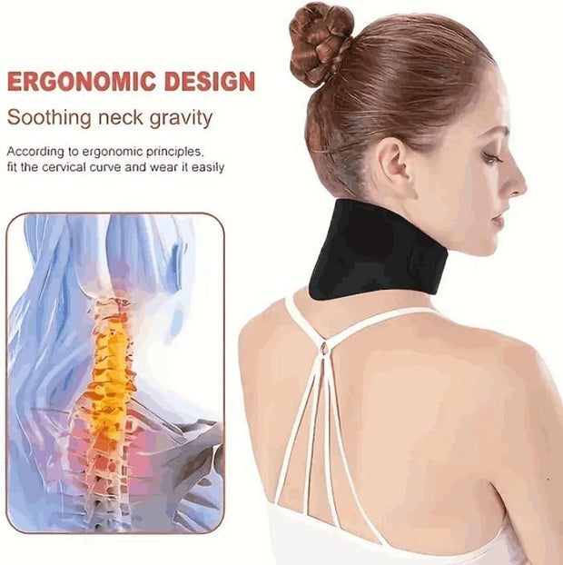 Magnetic Neck Support Neck Massager - Tourmaline Brace Neck Massager