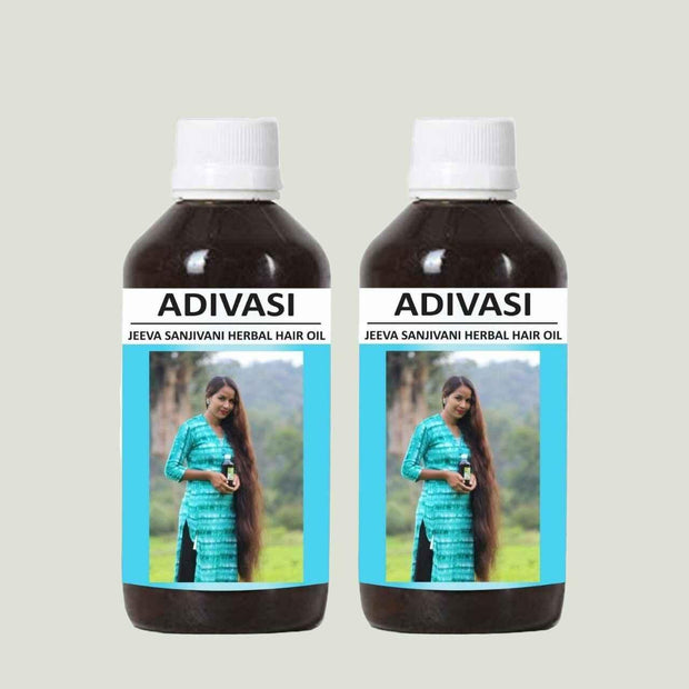 Adivasi Jeeva Sanjivani Herbal Hair Oil 125ml (Pack of 2)