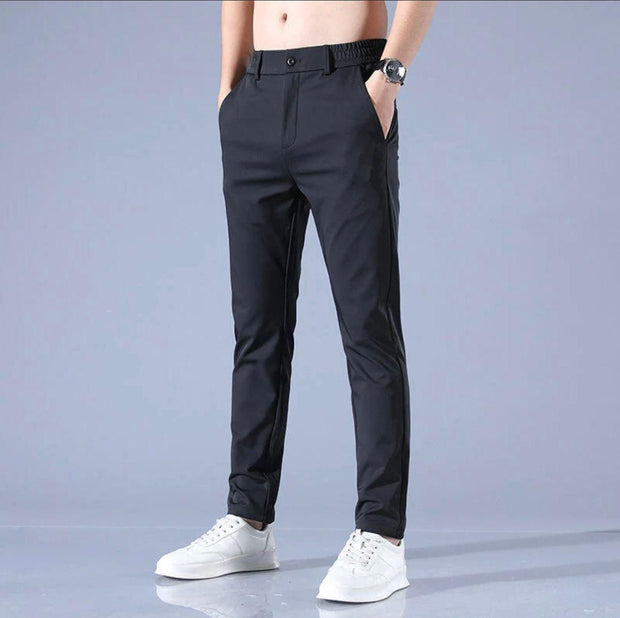 Men's Lycra Button Trackpant