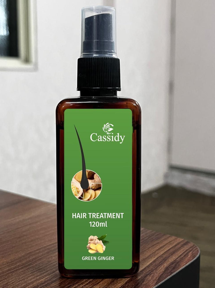 CASSIDY Green Ginger Hair Treatment Oil, 120ml, (Pack of 2)