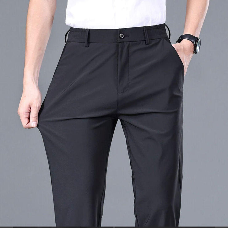 Men's Lycra Button Trackpant