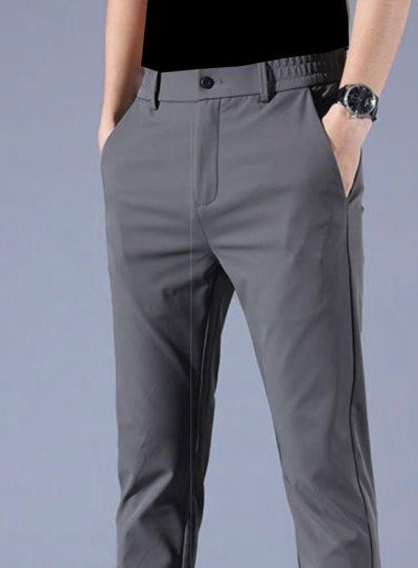 Men's Lycra Button Trackpant