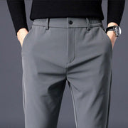 Men's Lycra Button Trackpant