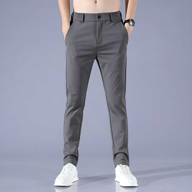 Men's Lycra Button Trackpant