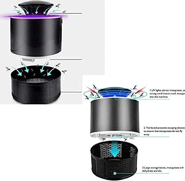 Electronic LED Mosquito Killer Machine Lamp for Home Electronic Fly Inhaler