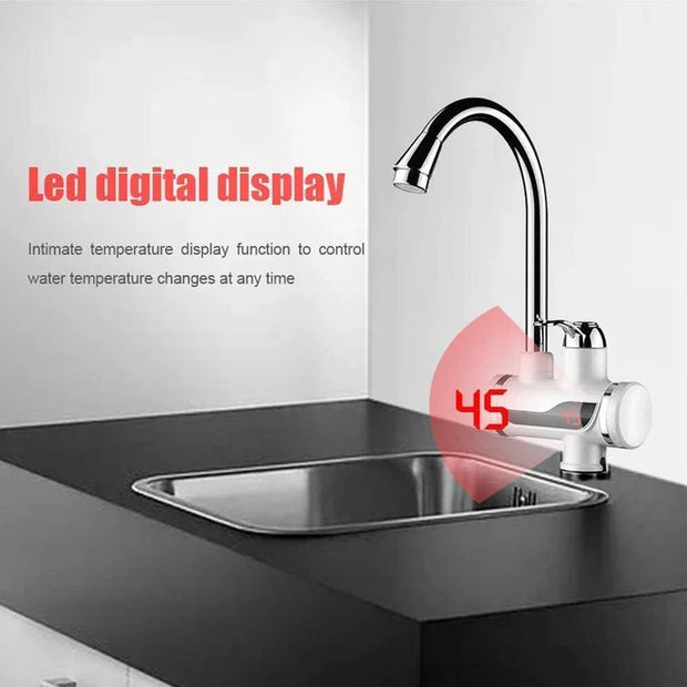 Instant Water heater Faucet I Electric Water Heater And Tankless Fast Water Heating Tap I Instant Hot Kitchen Faucet I