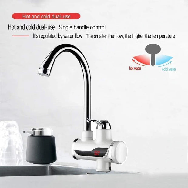 Instant Water heater Faucet I Electric Water Heater And Tankless Fast Water Heating Tap I Instant Hot Kitchen Faucet I